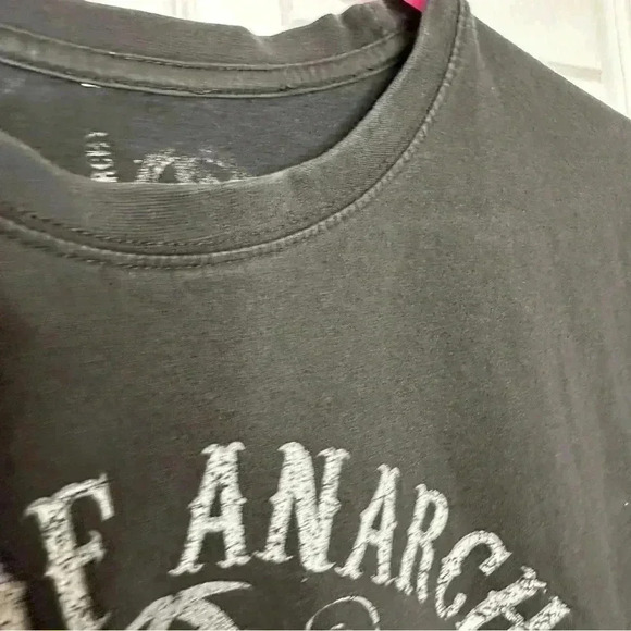 Sons Of Anarchy T-Shirt Black/White/Red Size Medium - Picture 5 of 16
